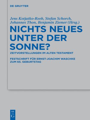 cover image of Nichts Neues unter der Sonne?